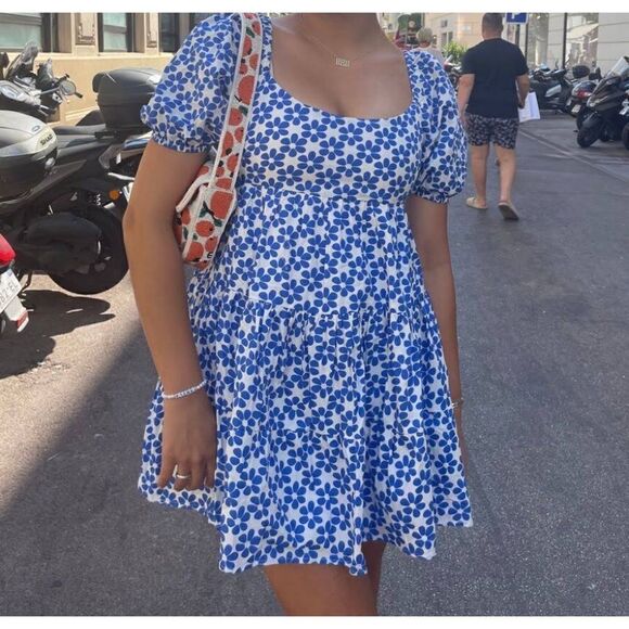 Nia Silvana Dress - Cobalt dress Casual Summer Dress size S NWT - Picture 7 of 7